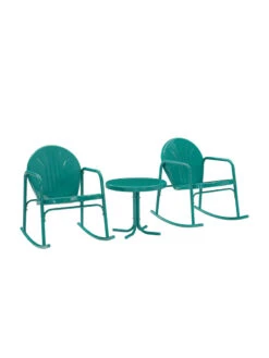Crosley Griffith 3-piece Outdoor Rocking Chair Set -Default Template 3 8611588 tu 26v