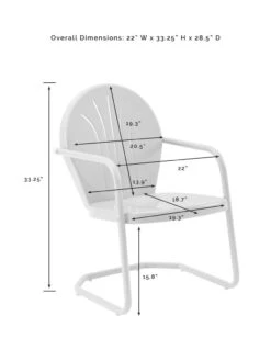 Crosley Griffith 3-piece Outdoor Bistro Set 31 Crosley Griffith 3-piece Outdoor Bistro Set -Default Template 3 8611589 07v