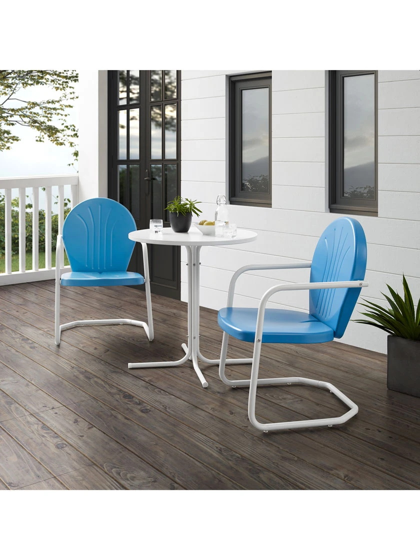 Crosley Griffith 3-piece Outdoor Bistro Set 4 Crosley Griffith 3-piece Outdoor Bistro Set - Image 4