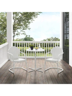 Crosley Tulip 3-piece Outdoor Bistro Set -Default Template 3 8611591 wt 38v