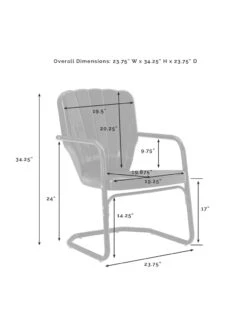Crosley Ridgeland 3-piece Outdoor Bistro Set 32 Crosley Ridgeland 3-piece Outdoor Bistro Set -Default Template 3 8611594 10v