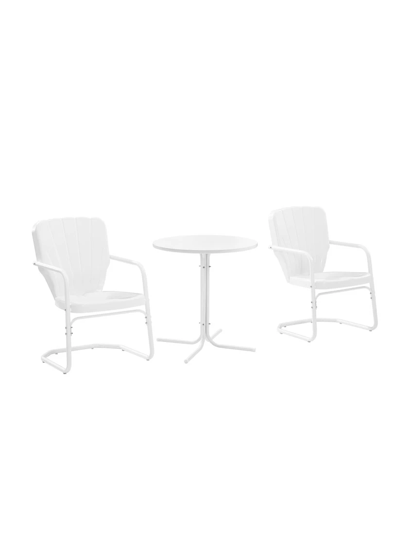 Crosley Ridgeland 3-piece Outdoor Bistro Set 7 Crosley Ridgeland 3-piece Outdoor Bistro Set - Image 7