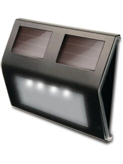 MAXSA® Solar-Powered Metal Deck Light, Set Of 4 -Default Template 3 8611691 bz 01v