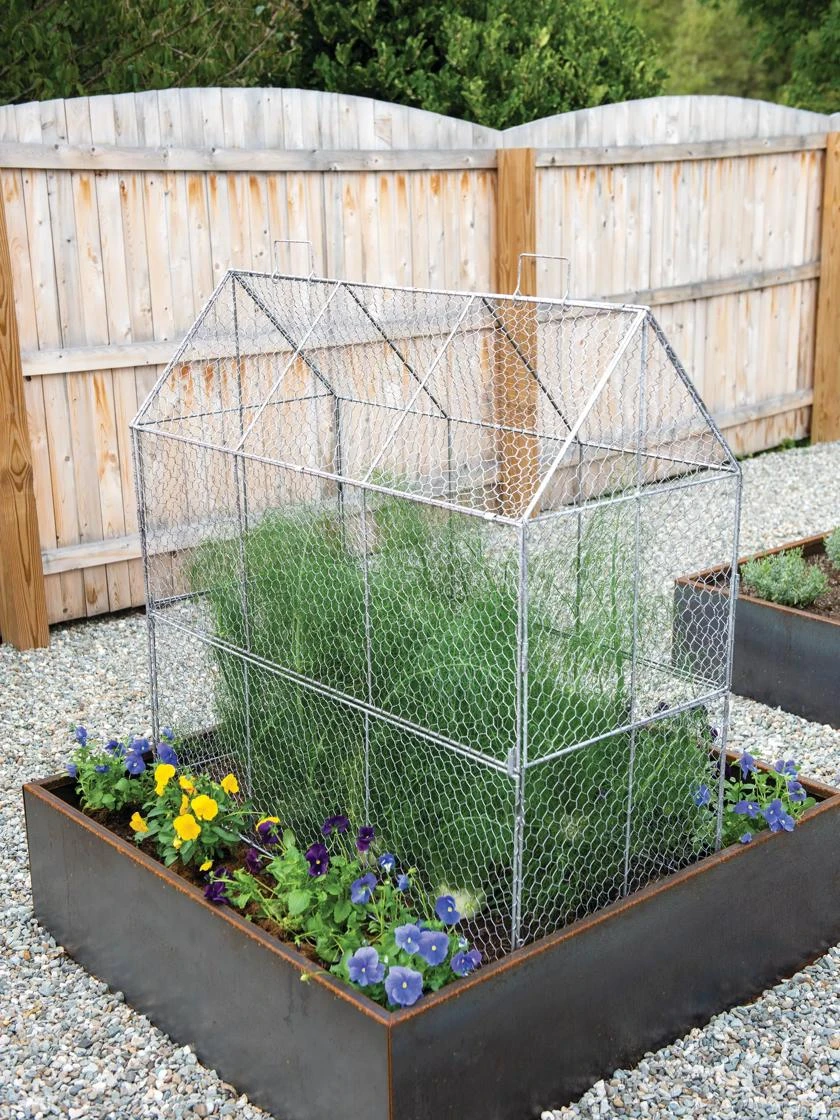 Chicken Wire Crop Coop Extension 1 Chicken Wire Crop Coop Extension