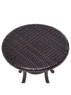Crosley Palm Harbor Outdoor Wicker Round Side Table -Default Template 3 8611949 06v