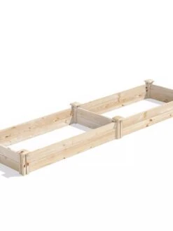 Pine Raised Garden Bed, 2' X 8' -Default Template 3 8612243 03V jpg