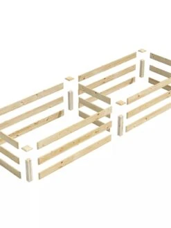 Pine Raised Garden Bed, 2' X 8' -Default Template 3 8612244 01V jpg