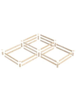 2-Tier Pine Raised Garden Bed, 4'x12' -Default Template 3 8612257 01v