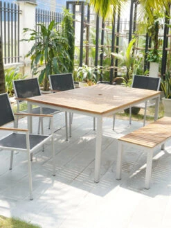 Front Page 46 Braylee 6 Pc Outdoor Dining Set