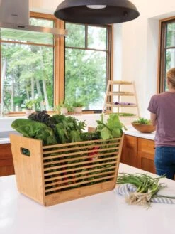 Bamboo Garden Stool And Basket Combo -Default Template 3 8612425 0025 tif