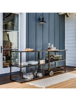 Veradek Stainless Steel Outdoor Kitchen Series Bar Cart -Default Template 3 8612470 12v