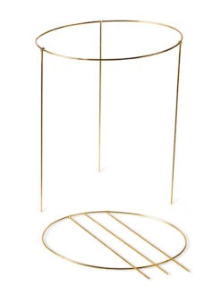 Brass Plated Grow Throughs, Set Of 2 -Default Template 3 8612661 191