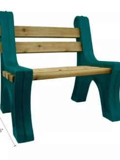 Custom Length Lightweight Indoor Or Outdoor Bench Ends -Default Template 3 8612857GR 03V tif