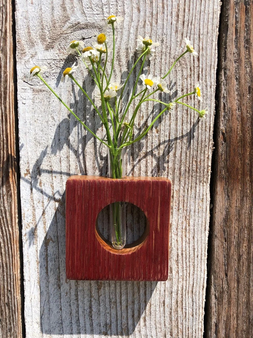 Wine Barrel Counter Top Vase Or Propagation Station 1 Wine Barrel Counter Top Vase Or Propagation Station