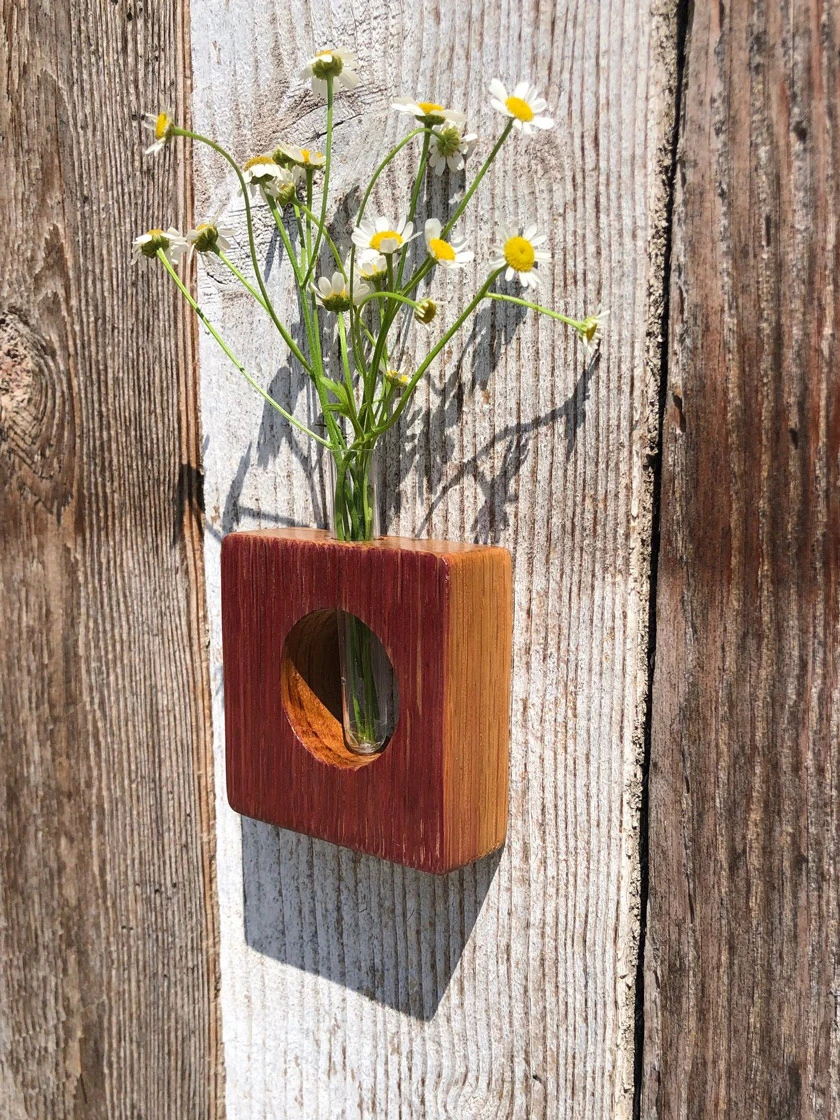 Wine Barrel Counter Top Vase Or Propagation Station 6 Wine Barrel Counter Top Vase Or Propagation Station - Image 6