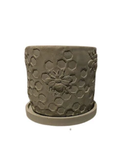 Concrete Honeycomb Bee Planter 7 Concrete Honeycomb Bee Planter -Default Template 3 8613044 01v