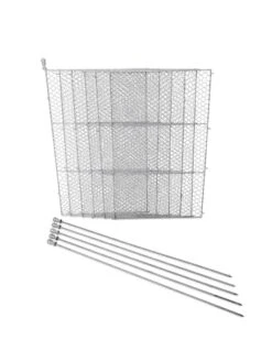 Tall Chicken Wire Critter Fence With Gate -Default Template 3 8613260 6107