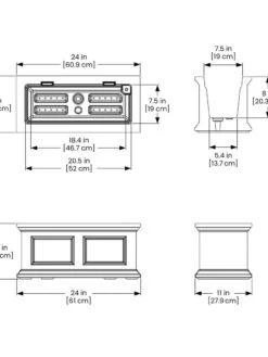 Fairfield Self-Watering Window Box, 2’ -Default Template 3 8613268 06V tif
