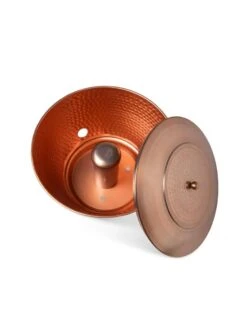 Hammered Copper Hose Pot With Lid -Default Template 3 8613311 5811