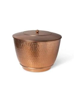 Hammered Copper Hose Pot With Lid -Default Template 3 8613311 5815