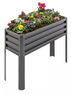 Metal Double Height Raised Garden Bed -Default Template 3 8613688 01V 3 4