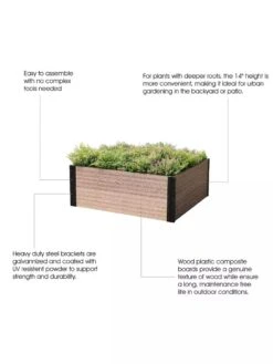 Deep Root Raised Garden Bed -Default Template 3 8614254 03V 3 4