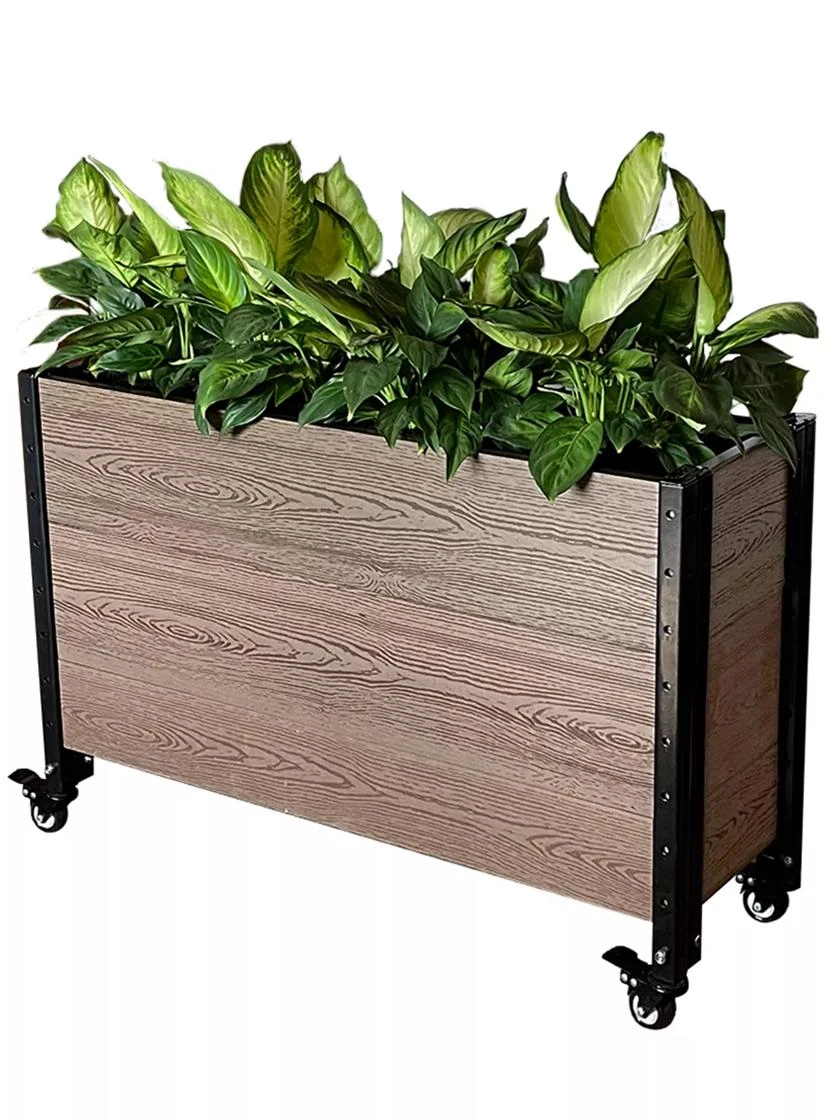 Mobile Deep Trough Planter 4 Mobile Deep Trough Planter - Image 4