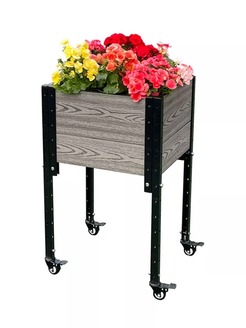 Mobile Elevated Corner Planter 3 Mobile Elevated Corner Planter - Image 3
