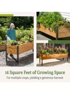 Self-Watering Elevated Planter Box, 2' X 8' -Default Template 3 b00eow8fhu raisedbed feature 2 3